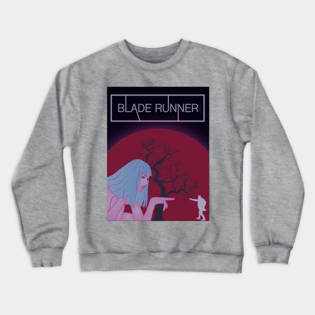 Blade Runner 2049 Joi Crewneck Sweatshirt by BeeTang